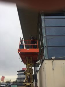 Nieuwe beglazing werk Breukelen