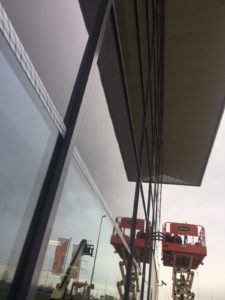 Nieuwe beglazing constructie Breukelen